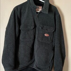 Vintage Woolrich men’s Polarteck Green  Fleece Jacket size M